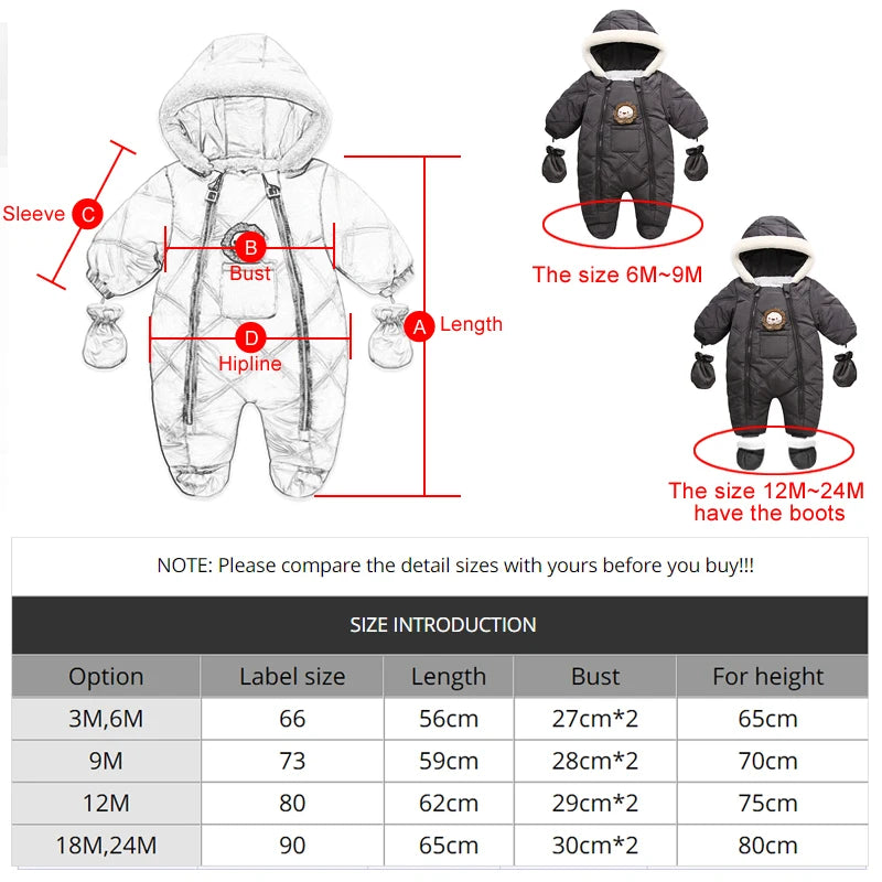 High-Quality Winter Lion Jumpsuits