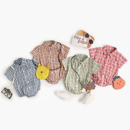 Sanlutoz Cotton Baby Boys Bodysuits: Stylish Summer Fashion for Newborns